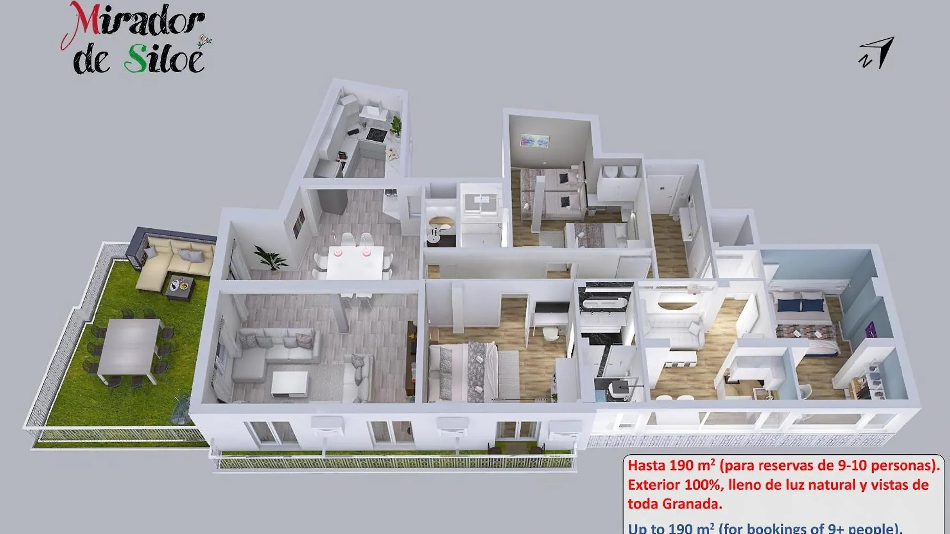 Mirador De Siloe Apartment Granada